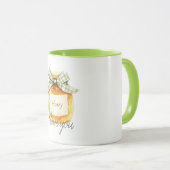 Schatz, ich liebe dich Honigglas Tasse (VorderseiteRechts)