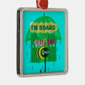 Schatz, ich vermisse dich so sehr ornament aus metall (Rechts)