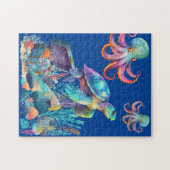 Schatz im Meer Puzzle (Horizontal)