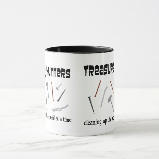 Schatz-Jäger-Nagel es! Tasse (Zentrum)