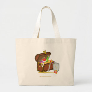 Schatz-Kasten-Hintern-Tasche Jumbo Stoffbeutel