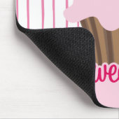 Schatz-kleiner Kuchen Mousepad (Ecke)