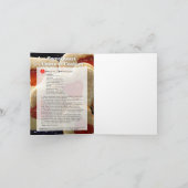 Schatz-Kokosnuss-Plätzchen Karte (Innenseite)