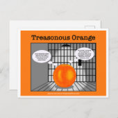 Schatz Orange... im Nachhinein beim Herstellen Postkarte (Vorne/Hinten)
