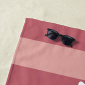 Schatz| Personalisierte Braut Strandtuch (Beispiel)