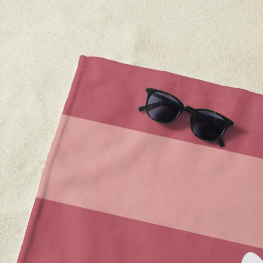 Schatz| Personalisierte Braut Strandtuch (Beispiel)