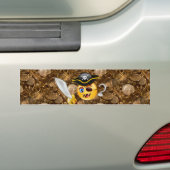 Schatz Pirate Emoji Autoaufkleber (Auf Auto)