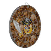 Schatz Pirate Emoji Dartscheibe (Vorderseite Links)