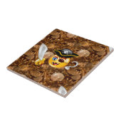 Schatz Pirate Emoji Fliese (Seite)