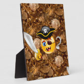 Schatz Pirate Emoji Fotoplatte (Seite)