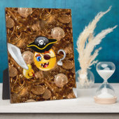 Schatz Pirate Emoji Fotoplatte (Seite)