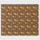 Schatz Pirate Emoji Geschenkpapier (Flach)