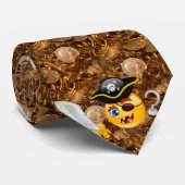 Schatz Pirate Emoji Männerhals Krawatte Mensweh (Gerollt)