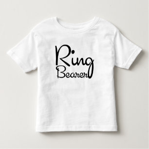 Schatz-Ring-Träger-Kleinkind-T - Shirt