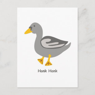 Schatz. Schatz. Gänse Postkarte