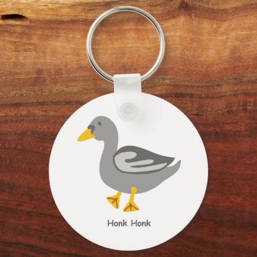 Schatz. Schatz. Gänse Schlüsselanhänger (Vorderseite)