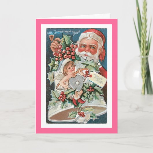 Schatz-Tagesweihnachten Feiertagskarte (Vorderseite)