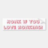 Schatz, wenn du Liebe spielt! Autoaufkleber (Vorne)