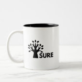 Schatz Zweifarbige Tasse (Links)