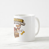 Schatzbester-Freund-Beagle Kaffeetasse (VorderseiteRechts)