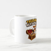 Schatzbester-Freund-Beagle Kaffeetasse (Vorderseite Links)