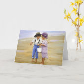 Schätze am Meer Karte (Gelbe Blume)