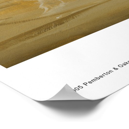 Schätze am Meer Poster (Ecke)