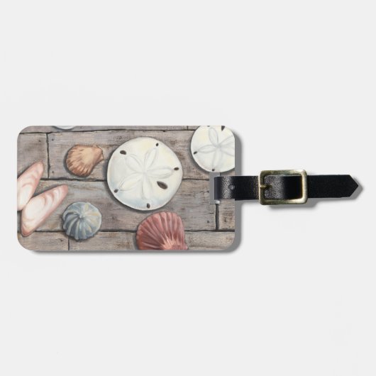 Schätze an der Küste Gepäckanhänger (Vorderseite horizontal)