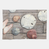 Schätze an der Küste Geschirrtuch (Horizontal)