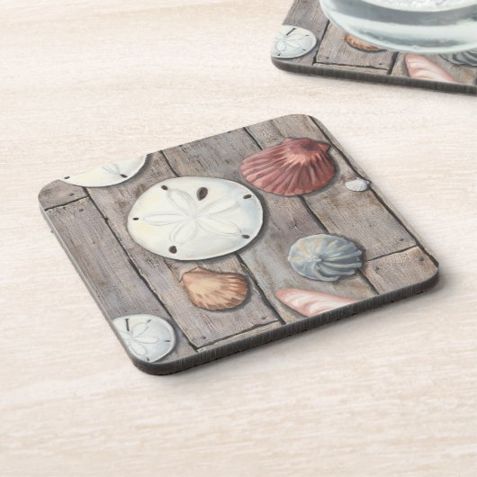 Schätze an der Küste Getränkeuntersetzer (Linke Seite)