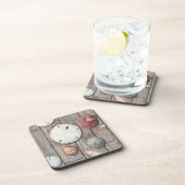 Schätze an der Küste Getränkeuntersetzer (Rechte Seite)