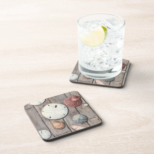 Schätze an der Küste Getränkeuntersetzer (Rechte Seite)