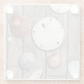 Schätze an der Küste Glasuntersetzer (Rückseite)