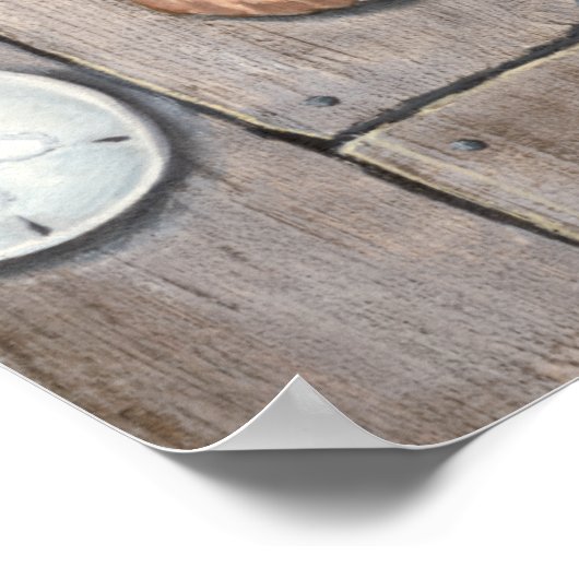 Schätze an der Küste Poster (Ecke)