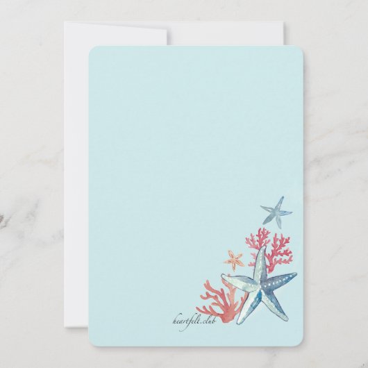 Schätze der Einladung zum Meer (Rückseite)