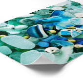 Schätze der Generationen: Blau Poster (Ecke)