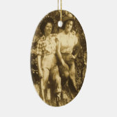 SCHATZE DER RODEO-VERZIERUNG KERAMIK ORNAMENT (Rechts)