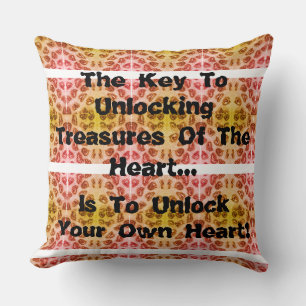 Schätze des Herzens Kissen
