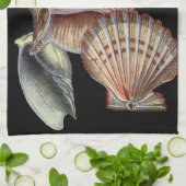 Schätze des Meeres Geschirrtuch (Gefaltet)