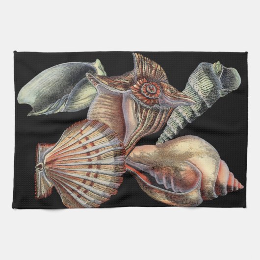 Schätze des Meeres Geschirrtuch (Horizontal)