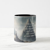 Schätze des Tao Te Ching 015 Zweifarbige Tasse (Mittel)