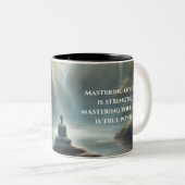 Schätze des Tao Te Ching 2006 Zweifarbige Tasse (VorderseiteRechts)