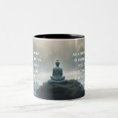 Schätze des Tao Te Ching 2007 Zweifarbige Tasse (Mittel)