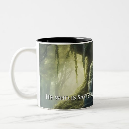 Schätze des Tao Te Ching 2009 Zweifarbige Tasse (Links)