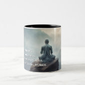 Schätze des Tao Te Ching 2012 Zweifarbige Tasse (Mittel)