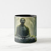 Schätze des Tao Te Ching 2018 Zweifarbige Tasse (Mittel)