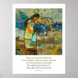 Schätze im Himmel, Matthew 6 Poster