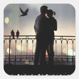 Schatze Quadratischer Aufkleber