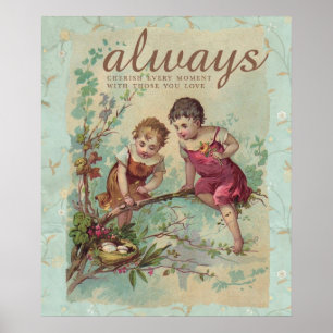 Schätzen Sie jeden Moment Poster