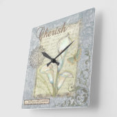 Schätzen Sie Quadratische Wanduhr (Winkel)